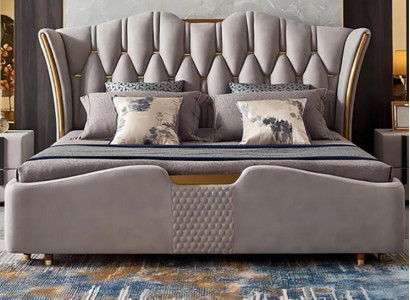 Chesterfield Bett Polster Design Luxus Doppel Hotel Betten Luxus Hotel Neu